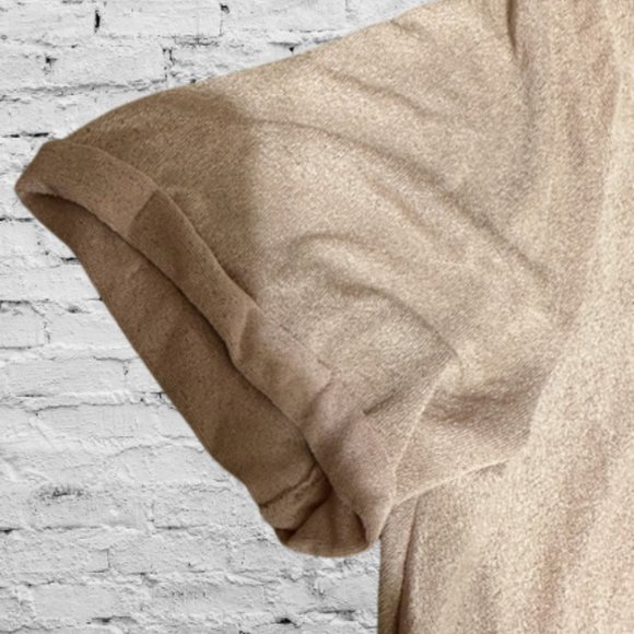 Tan Scoop Neck Top - Picture 6 of 10